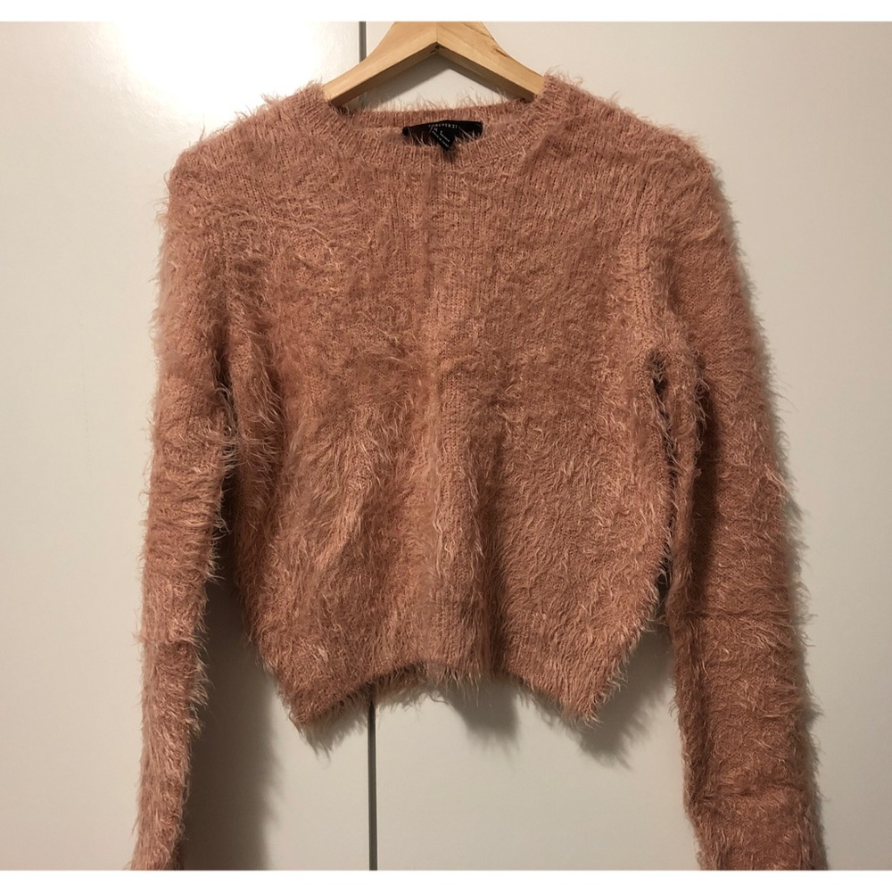 Baby Pink Fluffy Sweater